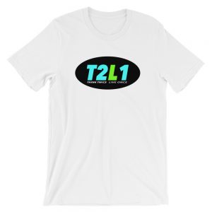 "Think Twice Live Once" Short-Sleeve Unisex T-Shirt